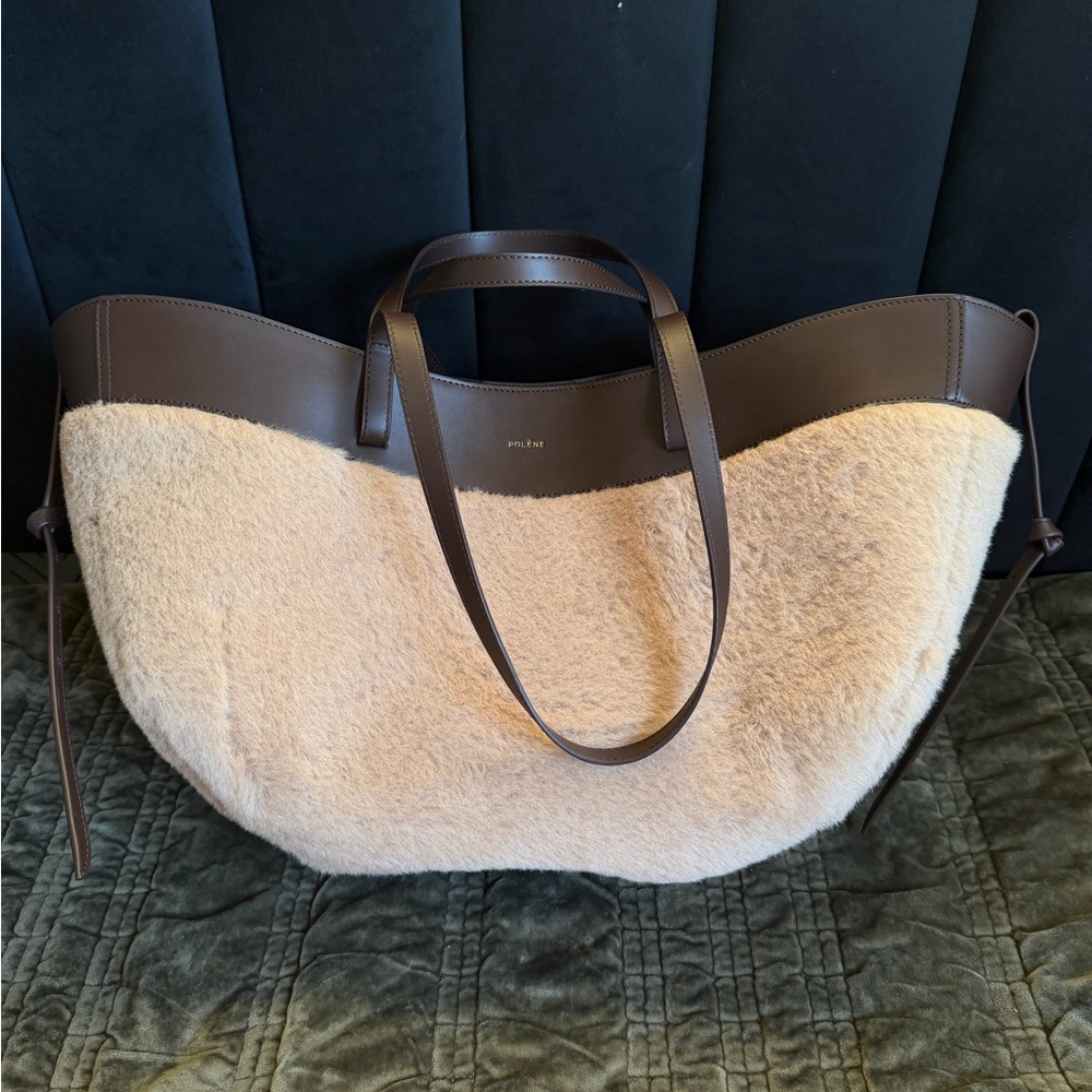 Polène Cyme Tote Bag in limited edition Alpaca